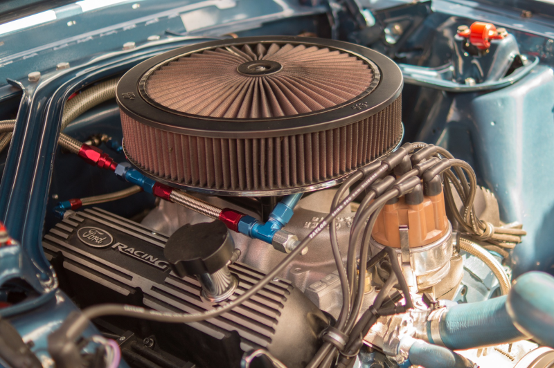 Competitive race care engine with copper-based alloy